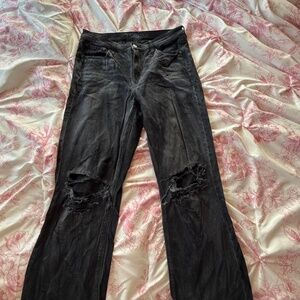 AE ripped flared jeans
